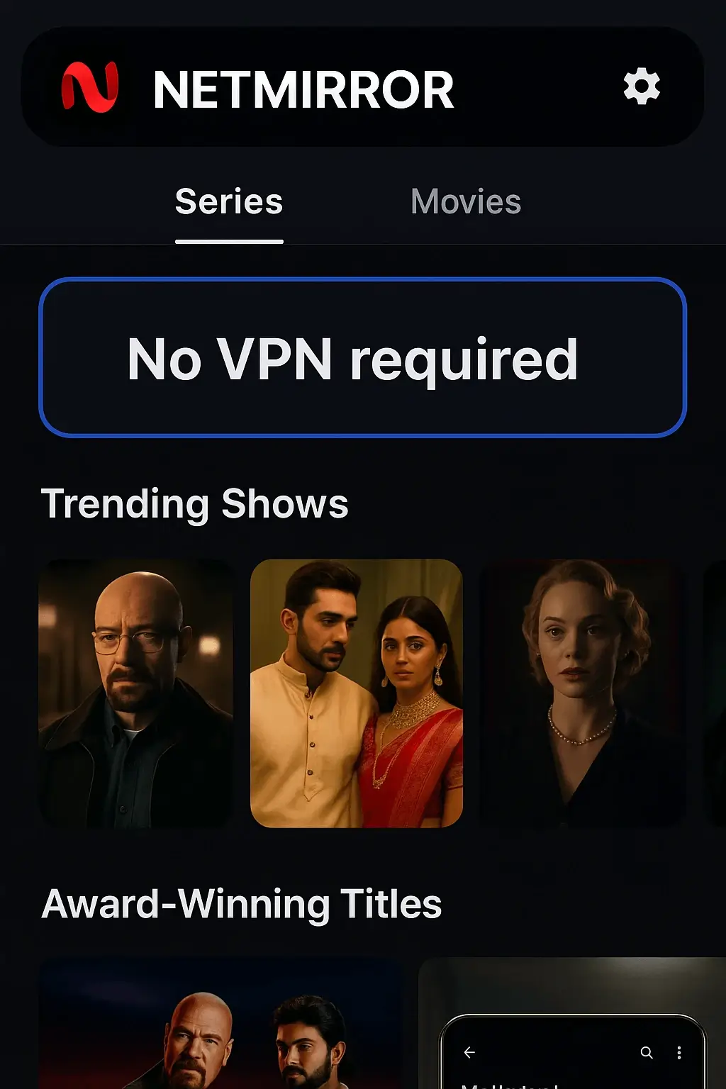 NetMirror Streaming Without VPN