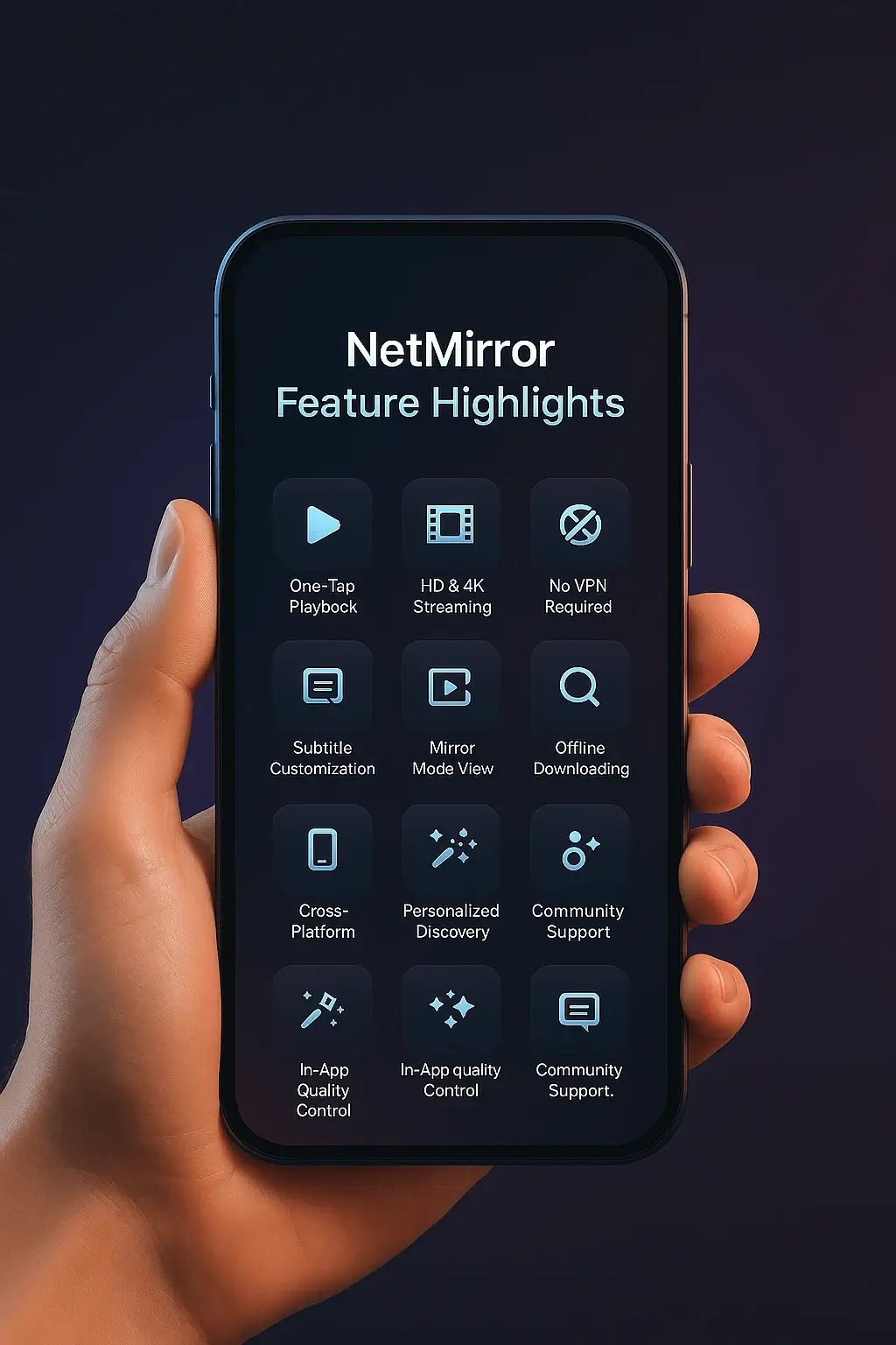 NetMirror App Features Overview