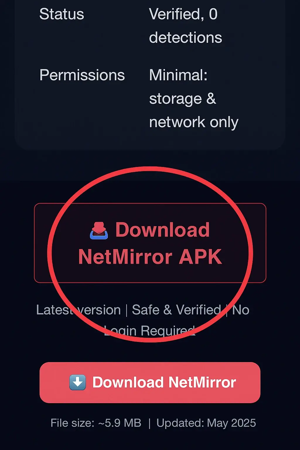 Download NetMirror APK